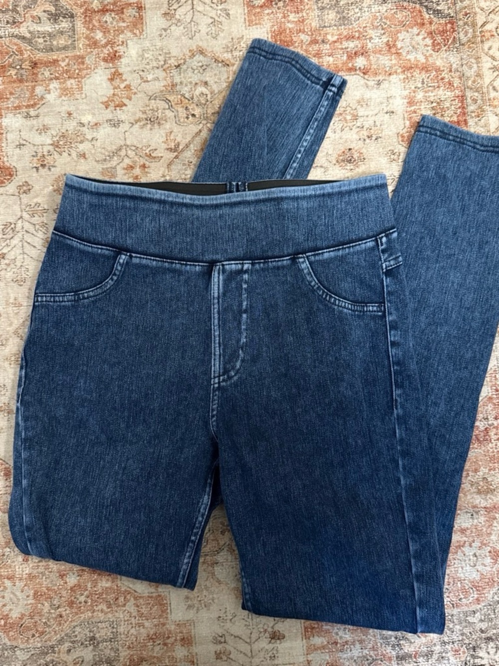 HALARA Dark Blue Pull-On Jeggings - Slim Fit